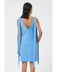 COMPAÑÍA FANTÁSTICA VESTIDO CORTO AZUL