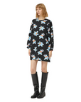 COMPAÑÍA FANTÁSTICA VESTIDO CORTO CALATEA NEGRO