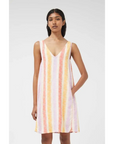 COMPAÑÍA FANTÁSTICA VESTIDO CORTO DE RAYAS