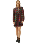 COMPAÑÍA FANTÁSTICA VESTIDO CORTO ESTAMPADO