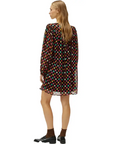 COMPAÑÍA FANTÁSTICA VESTIDO CORTO ESTAMPADO