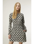 COMPAÑIA FANTASTICA VESTIDO CORTO ESTAMPADO FLORA