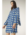 COMPAÑIA FANTASTICA VESTIDO CORTO ESTAMPADO FLORA