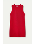 COMPAÑIA FANTASTICA VESTIDO CORTO PUNTO ROJO