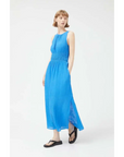 COMPAÑIA FANTASTICA VESTIDO LARGO AZUL