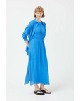 COMPAÑIA FANTASTICA VESTIDO LARGO AZUL