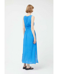 COMPAÑIA FANTASTICA VESTIDO LARGO AZUL