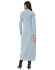 COMPAÑÍA FANTÁSTICA VESTIDO LARGO DE PUNTO AZUL