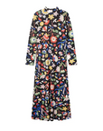COMPAÑÍA FANTÁSTICA VESTIDO LARGO DE PUNTO FLORAL