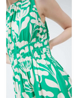 COMPAÑIA FANTASTICA VESTIDO LARGO DE TULIPANES