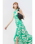 COMPAÑIA FANTASTICA VESTIDO LARGO DE TULIPANES
