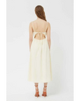 COMPAÑÍA FANTÁSTICA VESTIDO LARGO ECRU