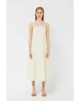 COMPAÑÍA FANTÁSTICA VESTIDO LARGO ECRU