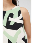COMPAÑÍA FANTÁSTICA VESTIDO LARGO ESTAMPADO
