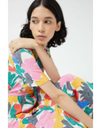 COMPAÑIA FANTASTICA VESTIDO LARGO ESTAMPADO