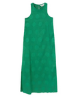 COMPAÑÍA FANTASTICA VESTIDO LARGO ESTAMPADO CÍRCLE
