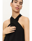 COMPAÑIA FANTASTICA VESTIDO LARGO NEGRO