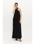 COMPAÑIA FANTASTICA VESTIDO LARGO NEGRO