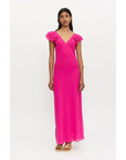 COMPAÑIA FANTASTICA VESTIDO LARGO ROSA