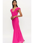 COMPAÑIA FANTASTICA VESTIDO LARGO ROSA