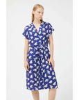 COMPAÑIA FANTASTICA VESTIDO MIDI DE RANAS