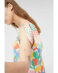COMPAÑIA FANTASTICA VESTIDO MIDI ESTAPADO