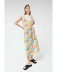 COMPAÑIA FANTASTICA VESTIDO MIDI ESTAPADO