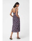 COMPAÑÍA FANTÁSTICA VESTIDO MIDI FLORES