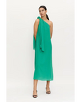COMPAÑIA FANTASTICA VESTIDO MIDI VERDE
