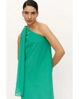 COMPAÑIA FANTASTICA VESTIDO MIDI VERDE