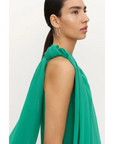 COMPAÑIA FANTASTICA VESTIDO MIDI VERDE