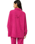 COMPAÑÍA FANTÁSTICACHAQUETA CAMISERA FUCSIA