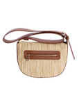 DON ALGODON BOLSO BANDOLERA RAFIA NATURAL - TALLA ÚNICA / SIN c