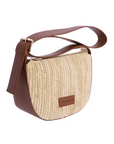 DON ALGODON BOLSO BANDOLERA RAFIA NATURAL - TALLA ÚNICA / SIN c