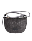 DON ALGODON BOLSO BANDOLERA RAFIA NEGRO - TALLA ÚNICA / SIN c