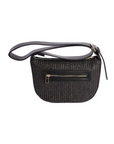 DON ALGODON BOLSO BANDOLERA RAFIA NEGRO - TALLA ÚNICA / SIN c