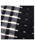 DON ALGODÓN BUFANDA BLANCO Y NEGRO - TALLA ÚNICA