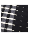 DON ALGODÓN BUFANDA BLANCO Y NEGRO - TALLA ÚNICA