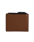 DON ALGODÓN MONEDERO CON CREMALLERA MARRÓN - TALLA ÚNICA