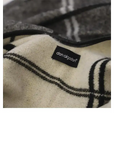 DON ALGODÓN PONCHO A CUADROS REVERSIBLE TARTÁN - TALLA ÚNICA