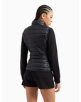 EA7 TRAIN CORE LADY W ECO DOWN VES BLACK - S / SIN c