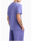 EA7 TRAIN LOGO SERIES M OVERSIZE L CORSICAN BLUE