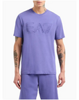 EA7 TRAIN LOGO SERIES M OVERSIZE L CORSICAN BLUE