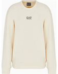 EA7 TRAIN LOGO SERIES W T-TOP CN E ALMOND MILK
