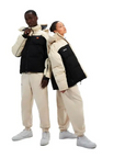 ELLESSE CHAQUETA ACOLCHADA CASTROZZA NEGRA Y BEIGE