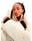 ELLESSE CHAQUETA ACOLCHADA CASTROZZA NEGRA Y BEIGE