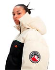 ELLESSE CHAQUETA ACOLCHADA CASTROZZA NEGRA Y BEIGE