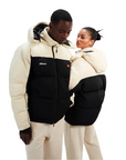 ELLESSE CHAQUETA ACOLCHADA CASTROZZA NEGRA Y BEIGE