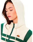 ELLESSE CHAQUETA DEPORTIVA CROP PERNA BEIGE/VERDE
