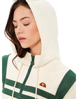 ELLESSE CHAQUETA DEPORTIVA CROP PERNA BEIGE/VERDE